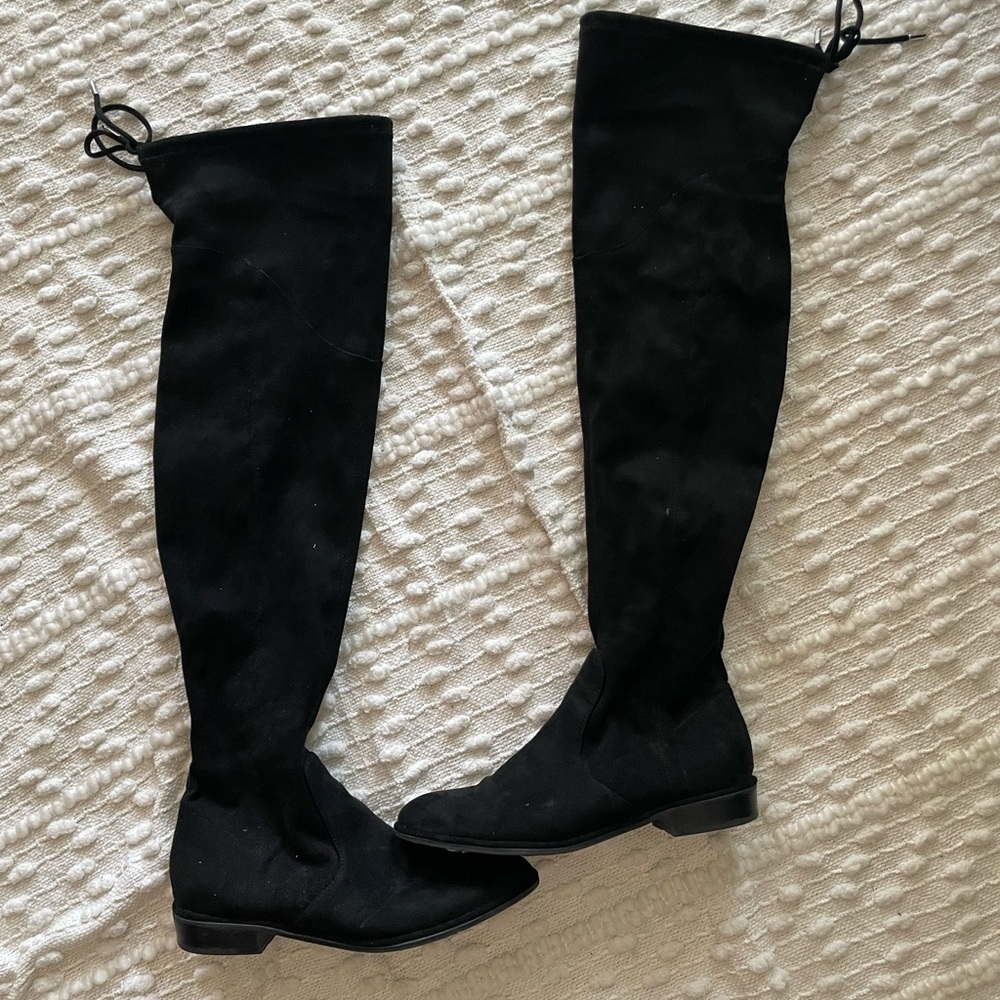 Marc Fisher Black Over-the-Knee Boots